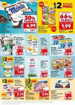 Kaufland gazetka - Super Sobota od 02.08.2025 | Strona: 27 | Produkty: Jogurt naturalny, Mleko, Jogurt, Kawa