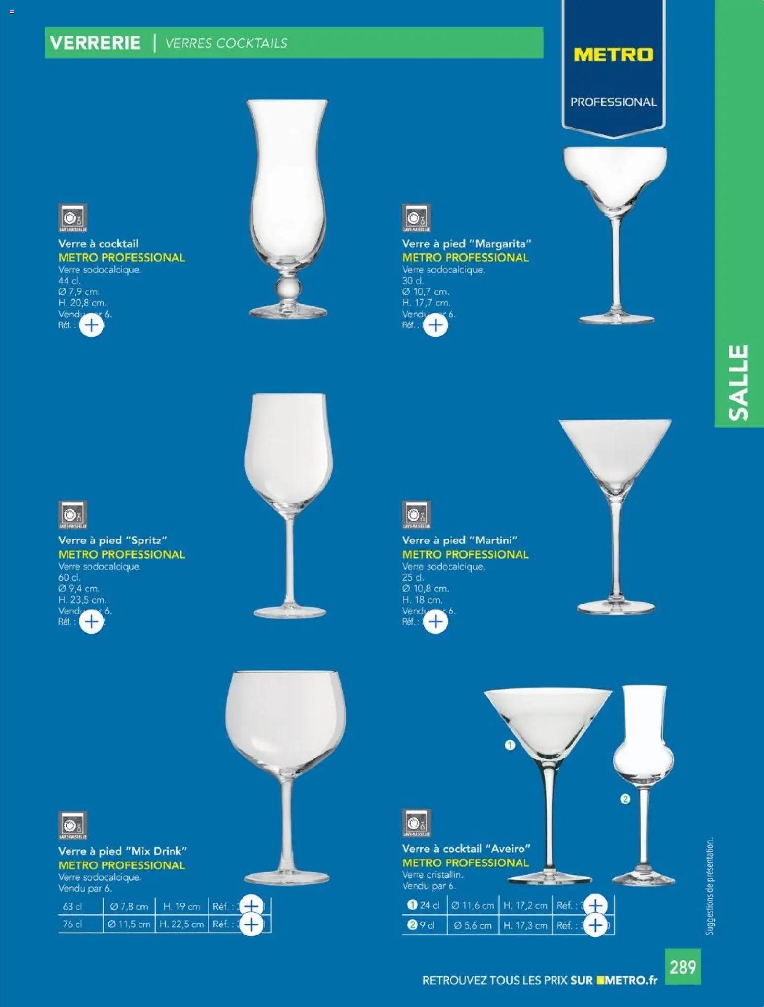 {H1} | Page: 289 | Produits: Martini