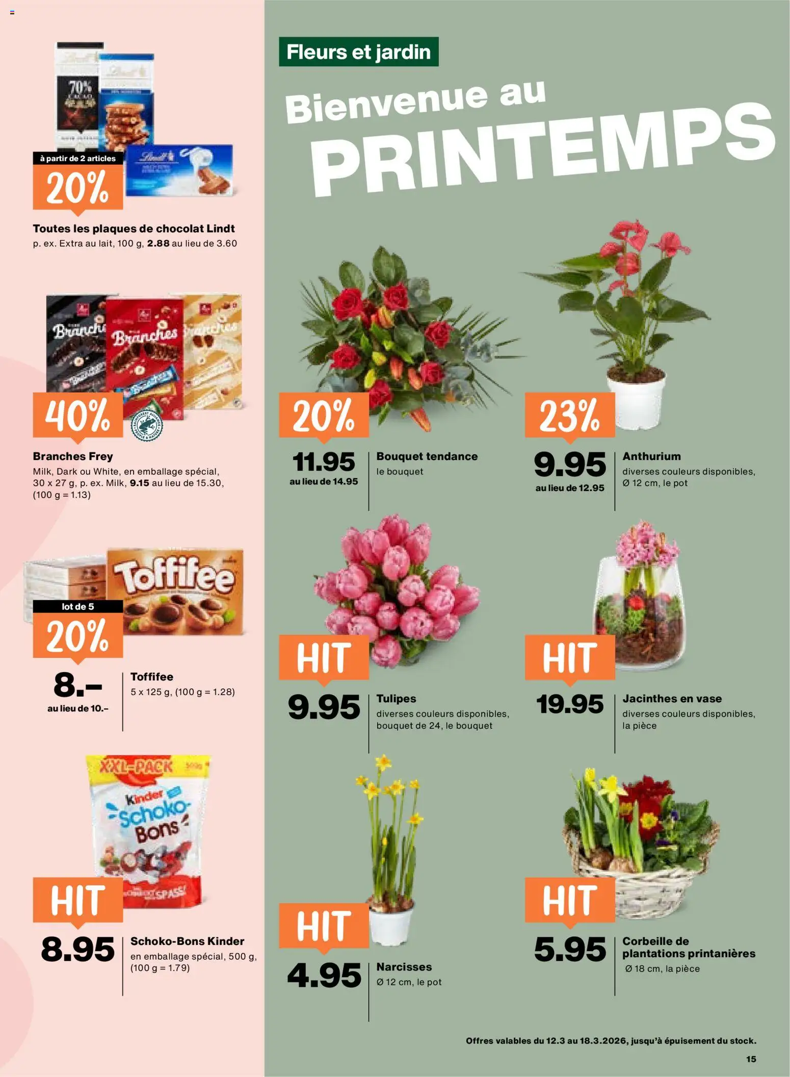 Migros aktionen FR – gültig ab 12.03.2026 | Seite: 15 | Produkte: Vase