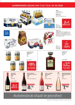 Alvo folder - Voorbeeld van een folder van Alvo, geldig van 11.02.2026 | Pagina: 11 | Producten: Fles, Bier, La, Mes