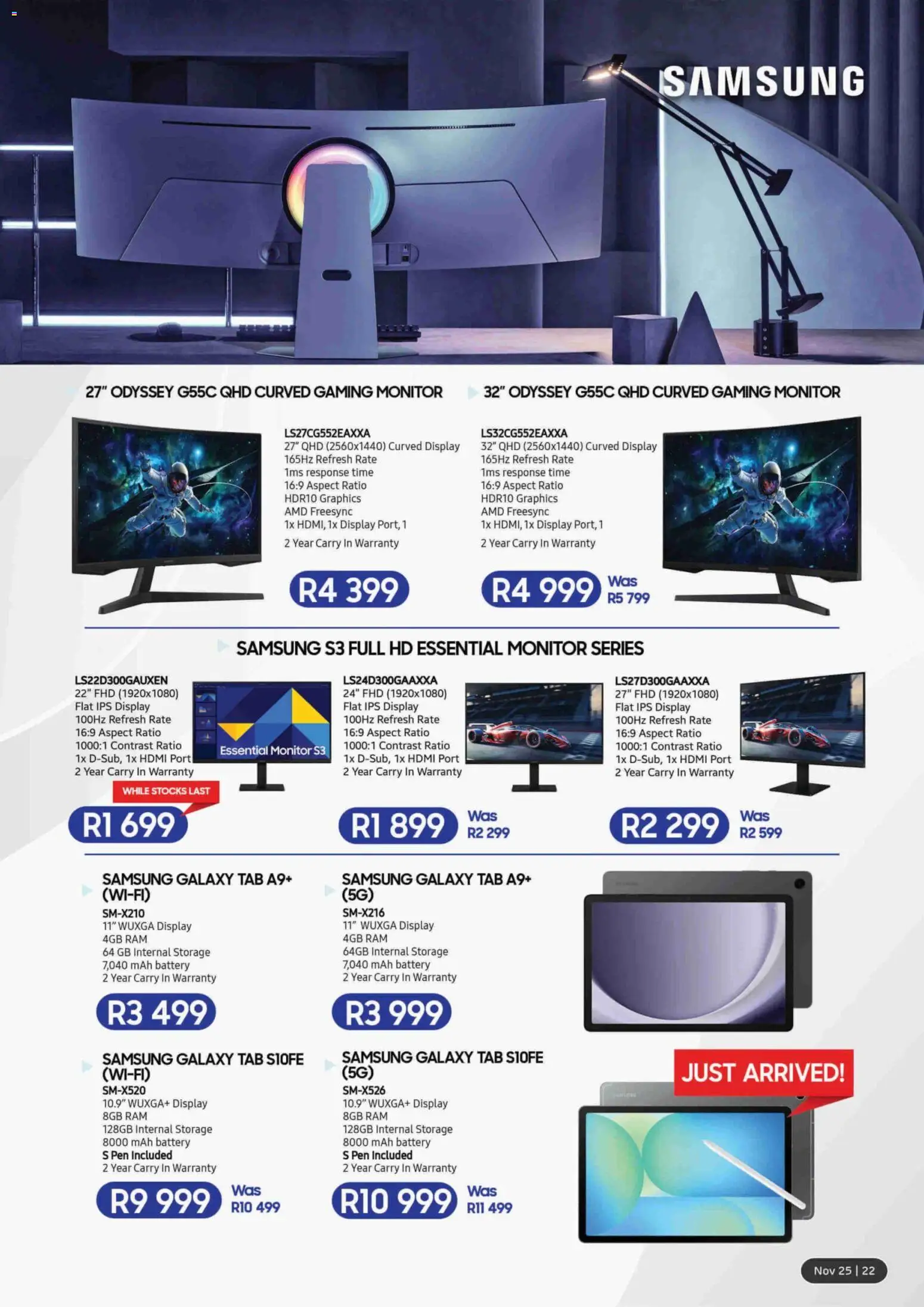 New Computer Mania catalogue – valid from 01.11.2025 | Page: 24 | Products: Monitor, Battery, Pen