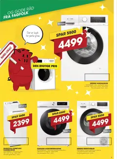 Punkt1 - Tilbudsavis gyldig fra 02.02.2026 | Side: 3 | Produkter: Sæbe, Vaskemaskine, Tørretumbler