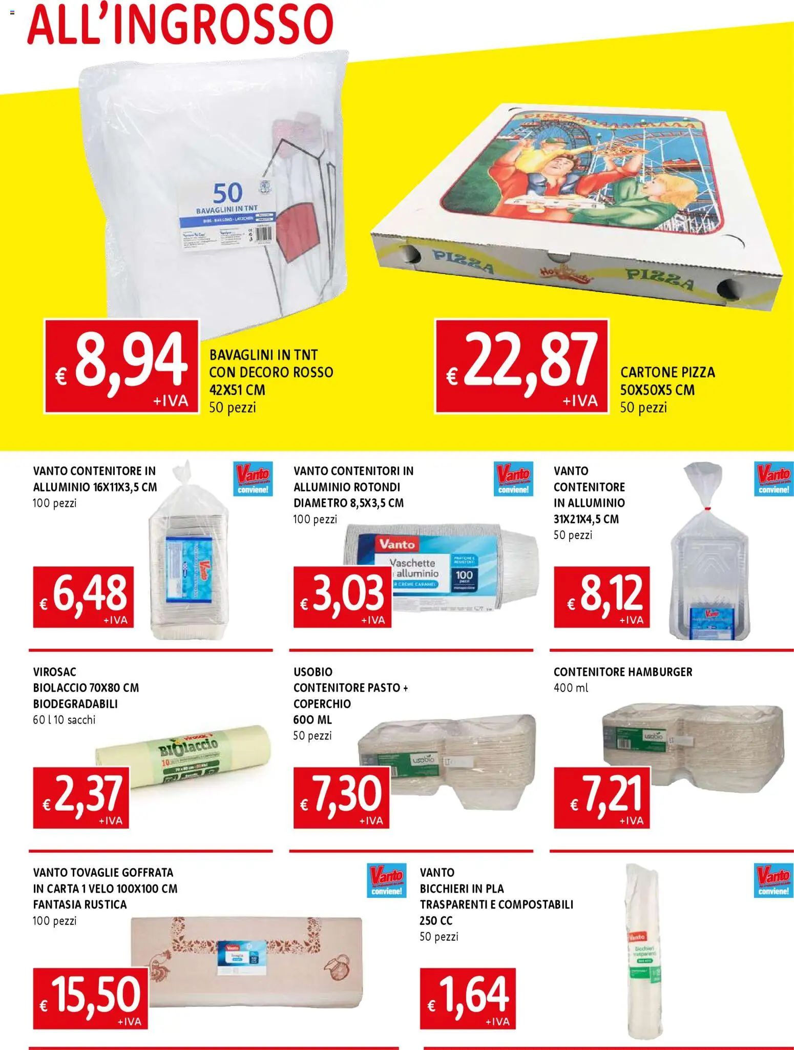 Volantino Famila del 24.11.2025 | Pagina: 7 | Prodotti: Pizza, Contenitore, Alluminio, Hamburger