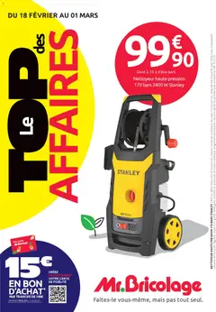 Mr. Bricolage - Prévisualisation de Mr. Bricolage catalogue valide à partir de 18.02.2026