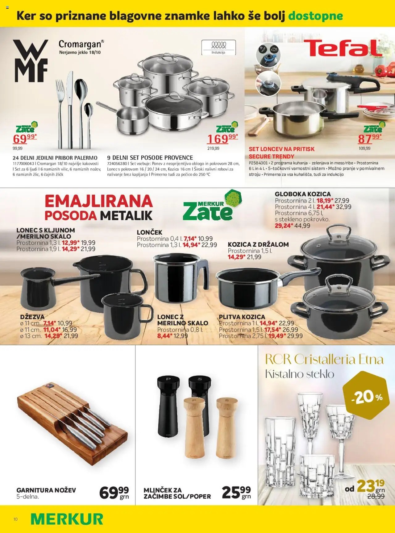 Merkur katalog │ velja od 06.08.2025 | Stran: 10 | Izdelki: Pribor, Zacimbe, Zelenjava