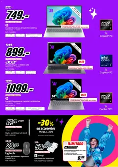 Vista previa Media Markt Black Friday válido desde el 12.11.2025 | Página: 5 | Productos: Ratón inalambrico, Iphone, Impresora, Disco