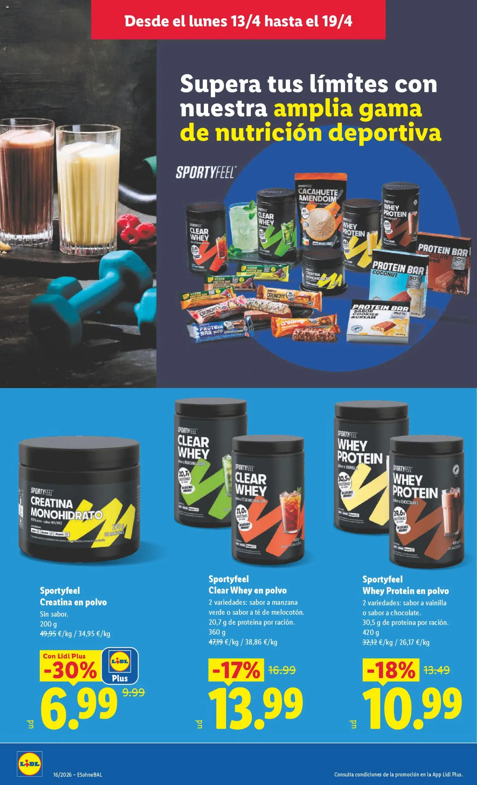 Lidl folleto │ válido desde el 13.04.2026 | Página: 28 | Productos: Polvo, Chocolate, Manzana, Té