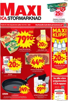 ICA Maxi - Enköping - Förhandsvisning av reklamblad från butik ICA Maxi aktuell från 03.11.2025