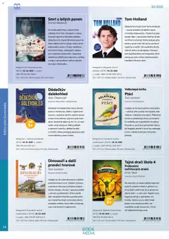 Náhled letáku Luxor leták - říjen 2025 od 01.10.2025 | Strana: 14 | Produkty: Kniha, Vál, Dalekohled, Dinosauři