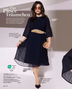 Ulla Popken Prospekt 	 ab 01.02.2026 gültig | Seite: 50 | Produkte: Rock, Gürtel, Kleid, Strumpfhose