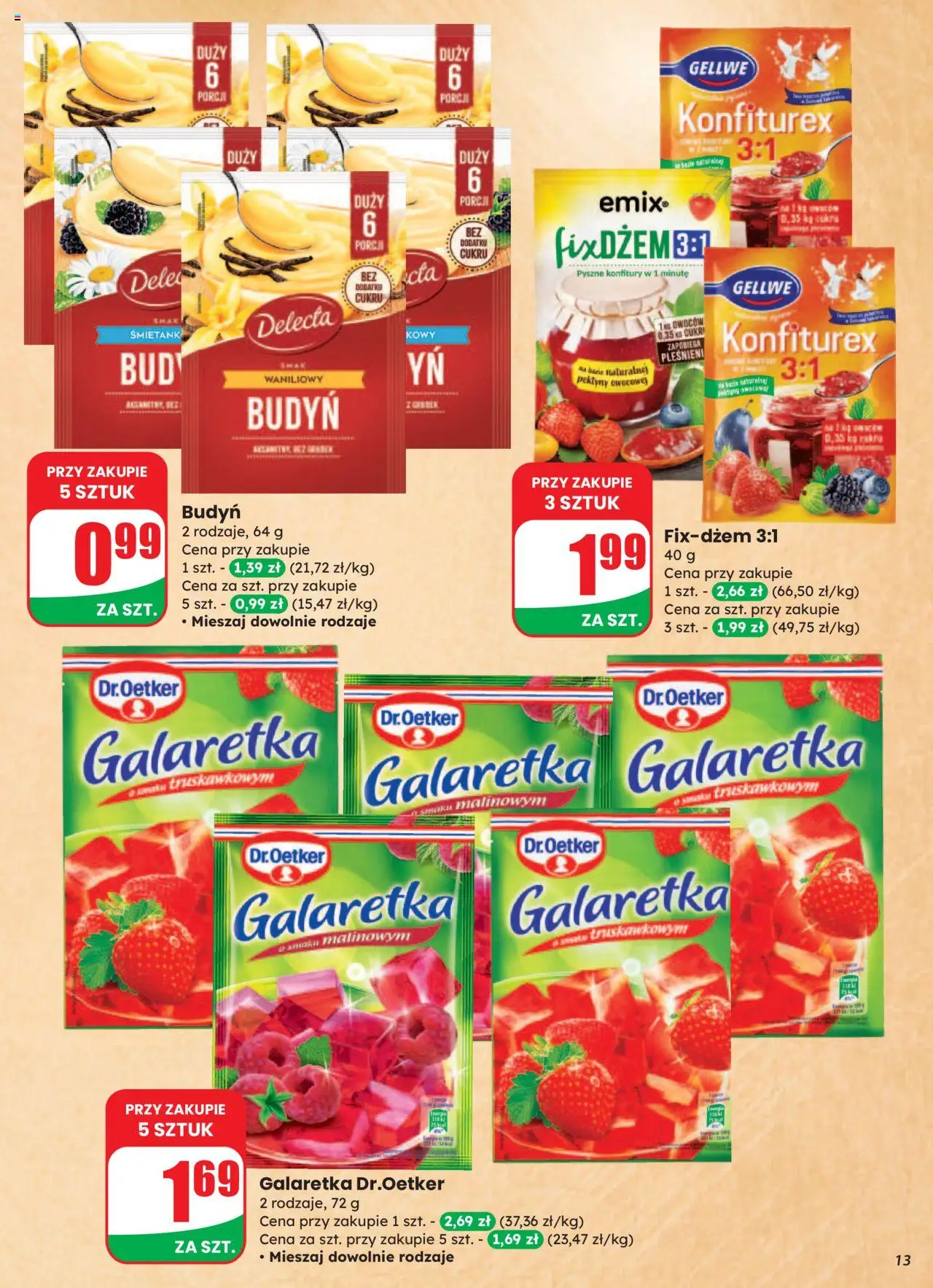 Dino Gazetka od 06.08.2025 | Strona: 13 | Produkty: Galaretka