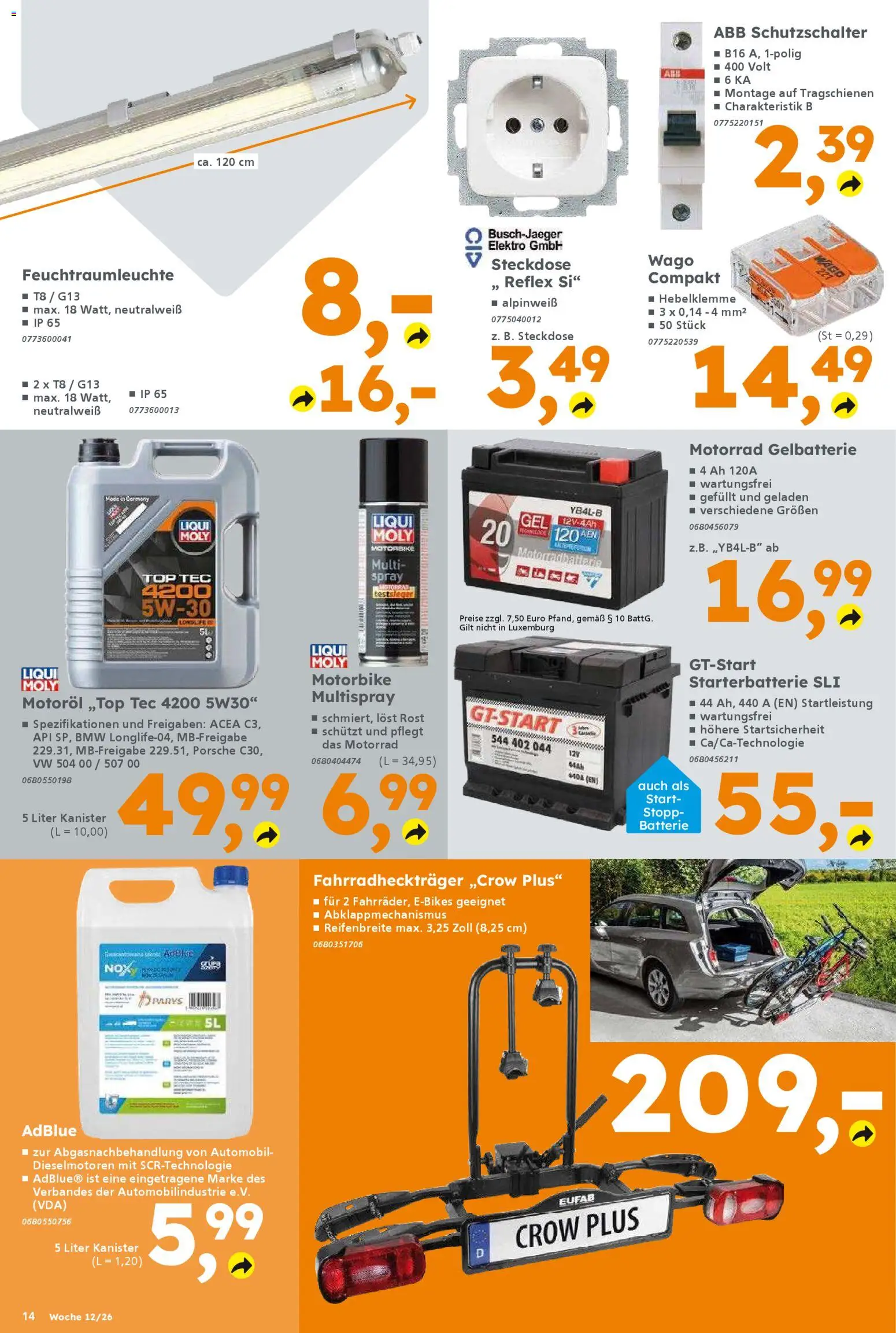 Globus Baumarkt Prospekt Berlin-Treptow	 – gültig ab 16.03.2026 | Seite: 14