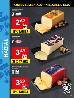 Delikatesy Centrum Gazetka - Sklepy Własne od 07.07.2025 | Strona: 21