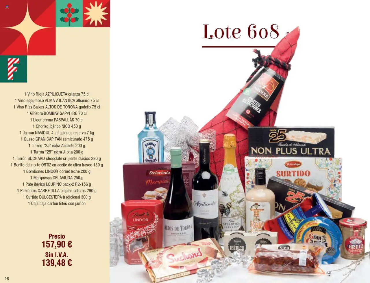 Froiz Catálogo Lotes y Cestas │ válido desde el 16.10.2025 | Página: 18 | Productos: Paté, Ginebra, Crema, Caja