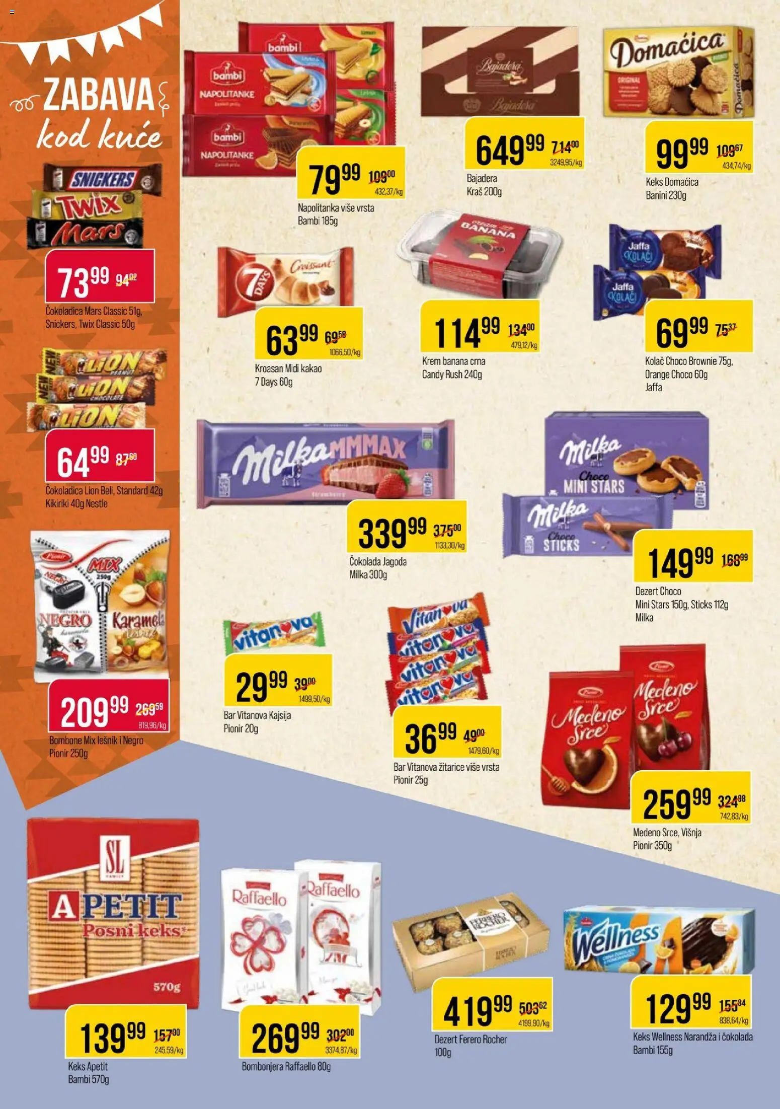 Metalac Proleter katalog - važi od 11.02.2026 | Strana: 8 | Proizvode: Milka, Twix, Bombonjera, Candy