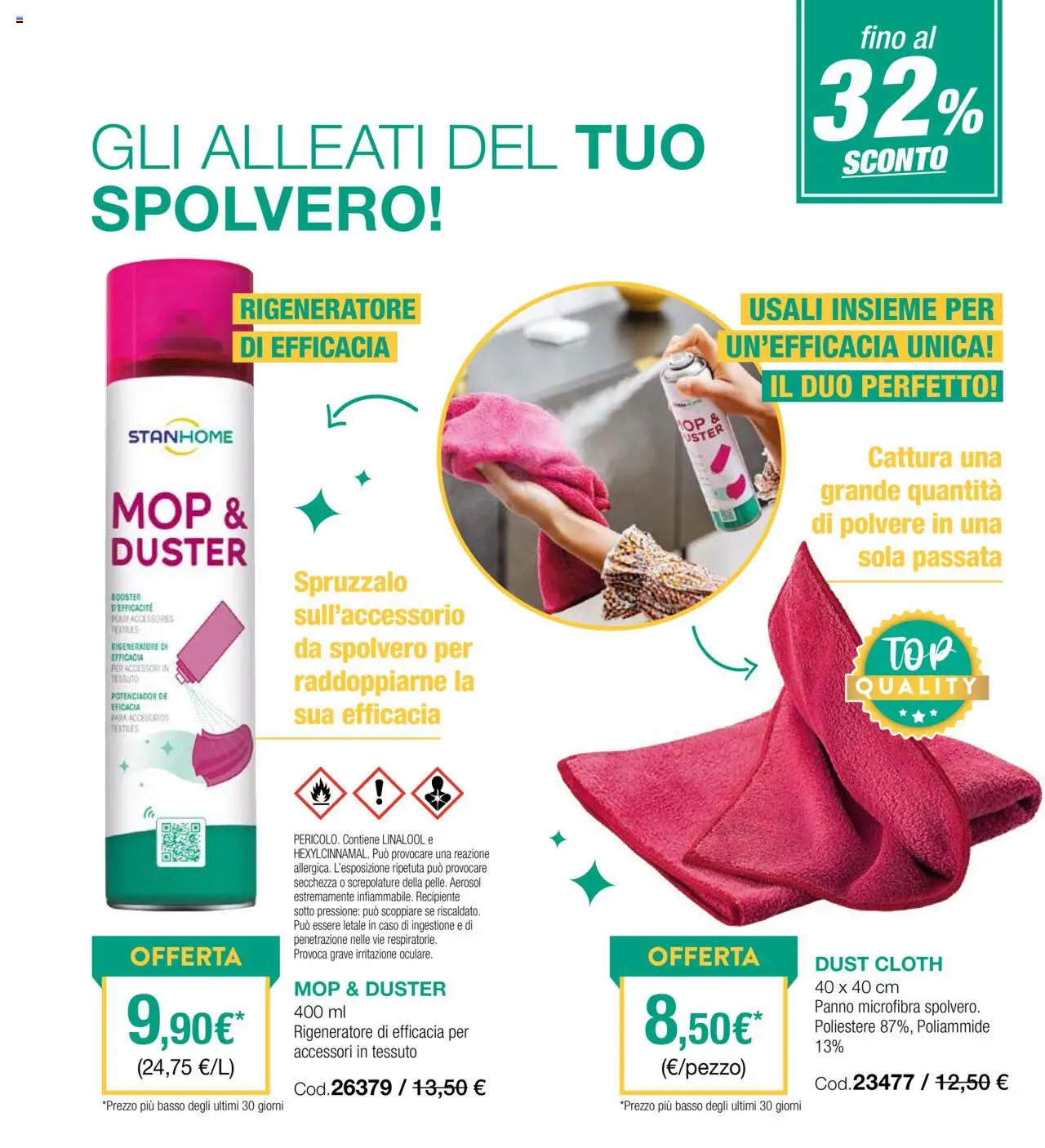 Volantino Stanhome del 05.08.2025 | Pagina: 31 | Prodotti: Panno microfibra