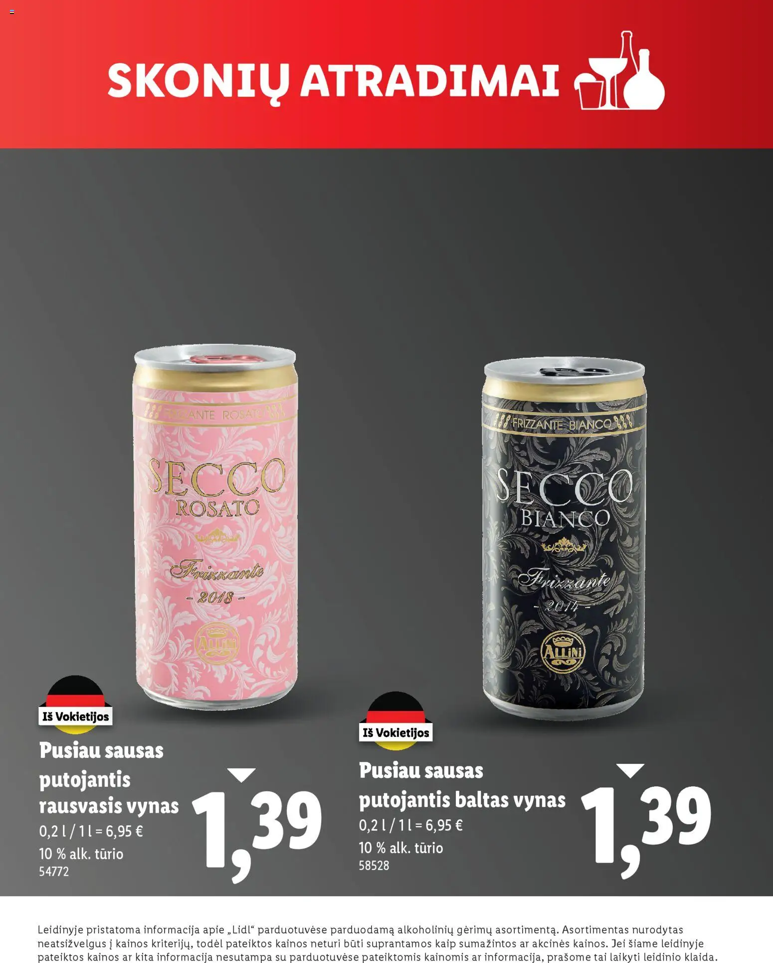 LIDL akcijos nuo 24.03.2026 | Puslapis: 13 | Prekių: Vynas