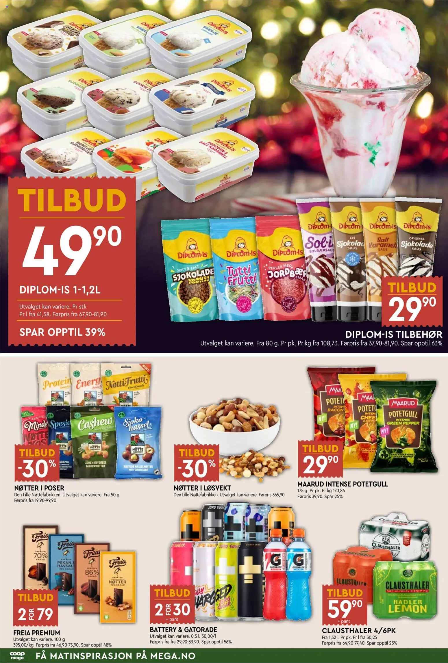 {H1} | Side: 6 | Produkter: Jordbær, Болти, Cashewnøtter, Hasselnøtter