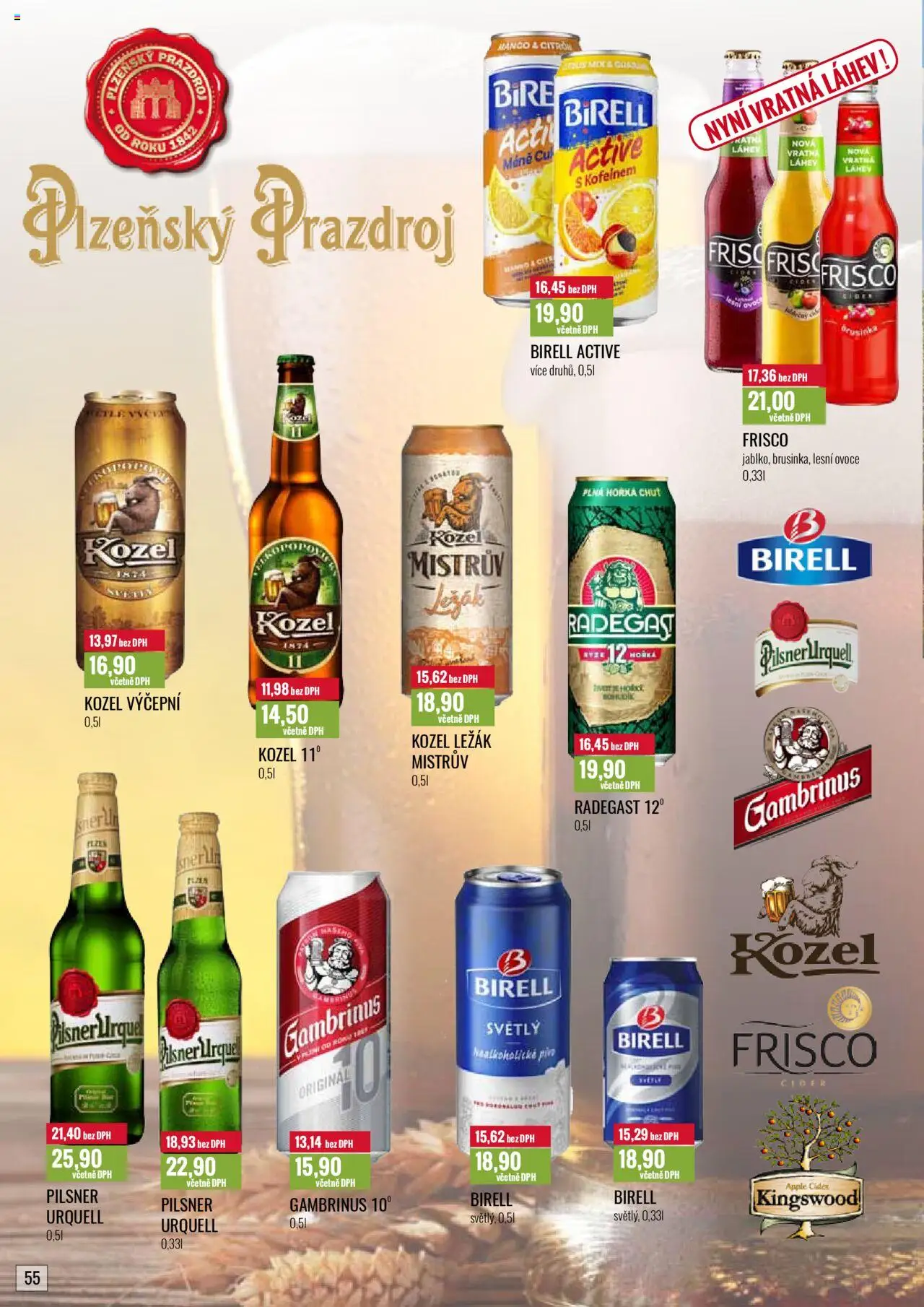 Ratio leták od 01.06.2025 | Strana: 56 | Produkty: Ovoce, Pivo, Pilsner, Gambrinus