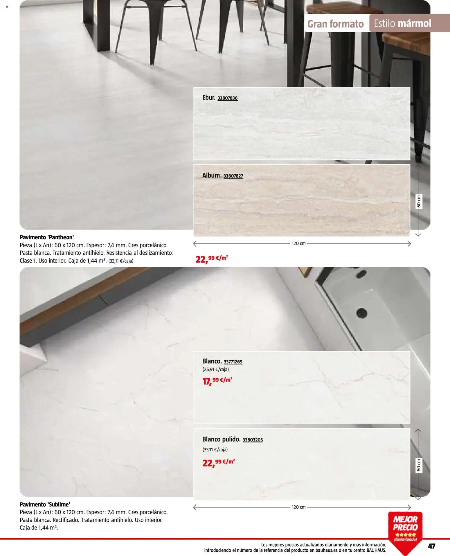 Bauhaus - Suelos y revestimientos │ válido desde el 24.02.2026 | Página: 47 | Productos: Pasta, Caja