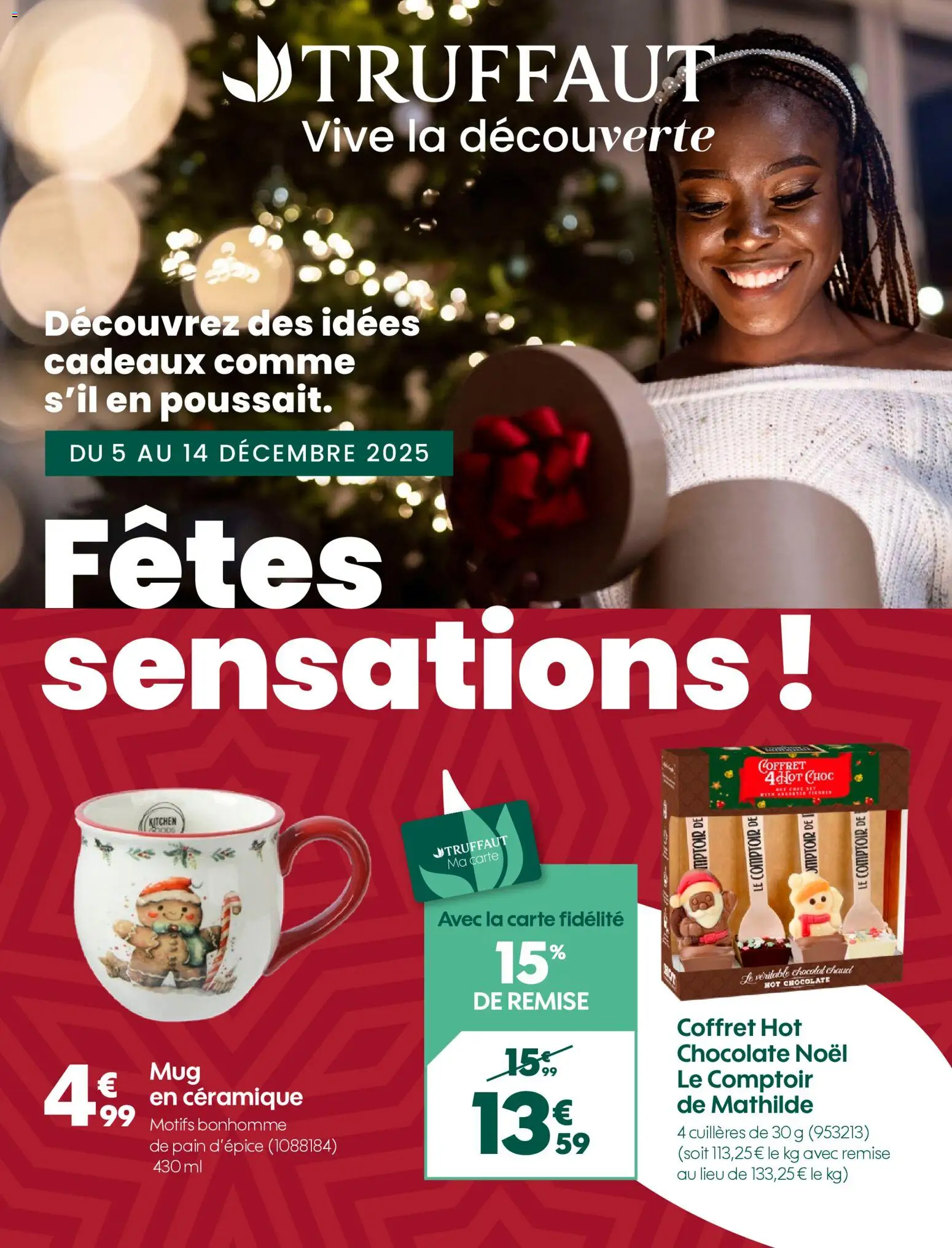 {H1} | Page: 1 | Produits: Cuillères, Pain, Chocolat