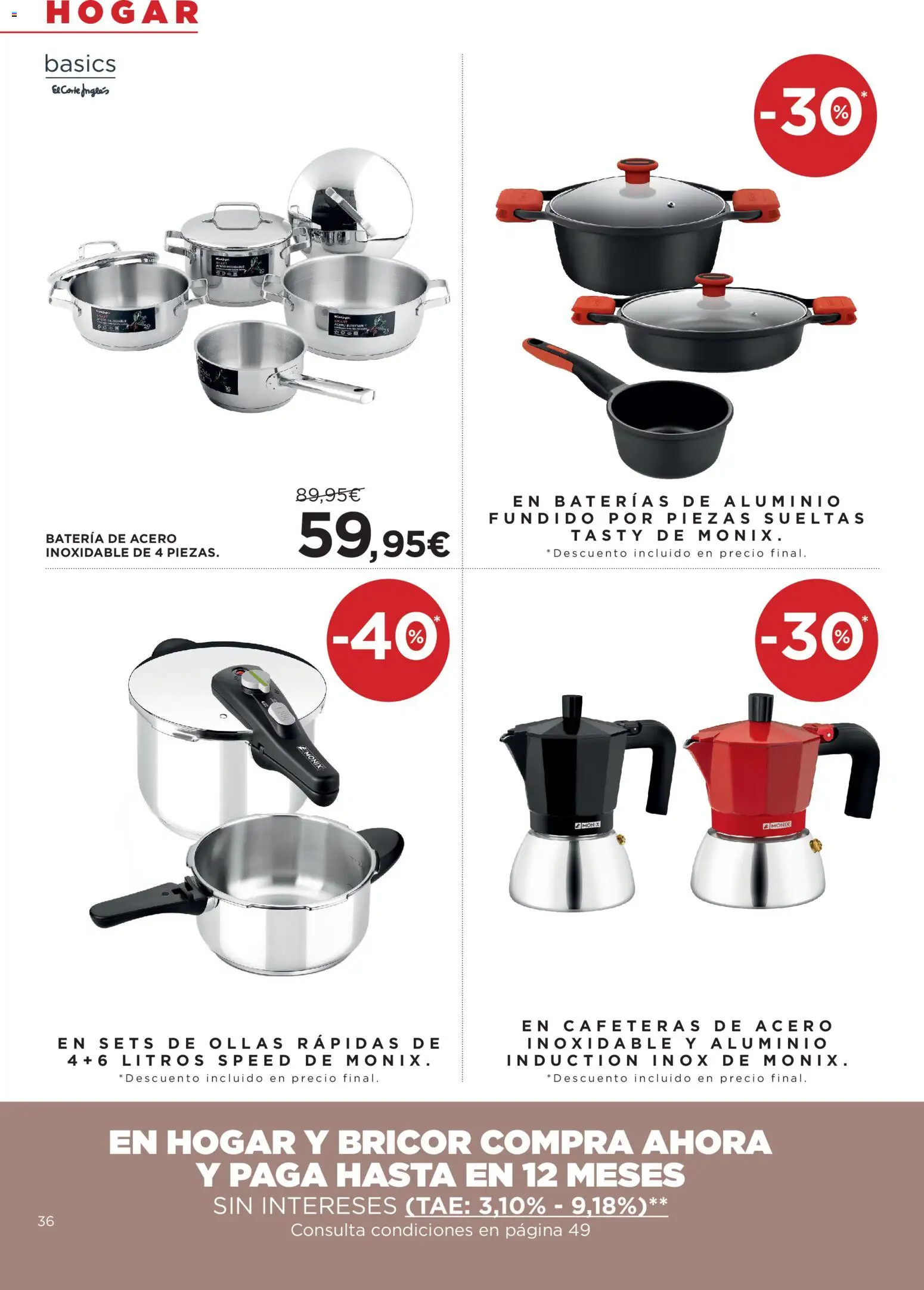 Hipercor catálogo │ válido desde el 23.04.2026 | Página: 36 | Productos: Batería