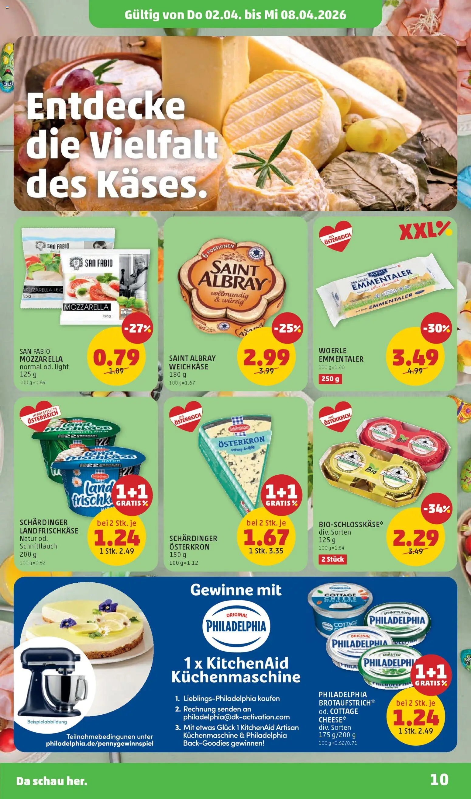 Die besten Angebote | Penny Markt Flugblatt ab 02.04.2026 | - Jetzt stöbern! | Austria