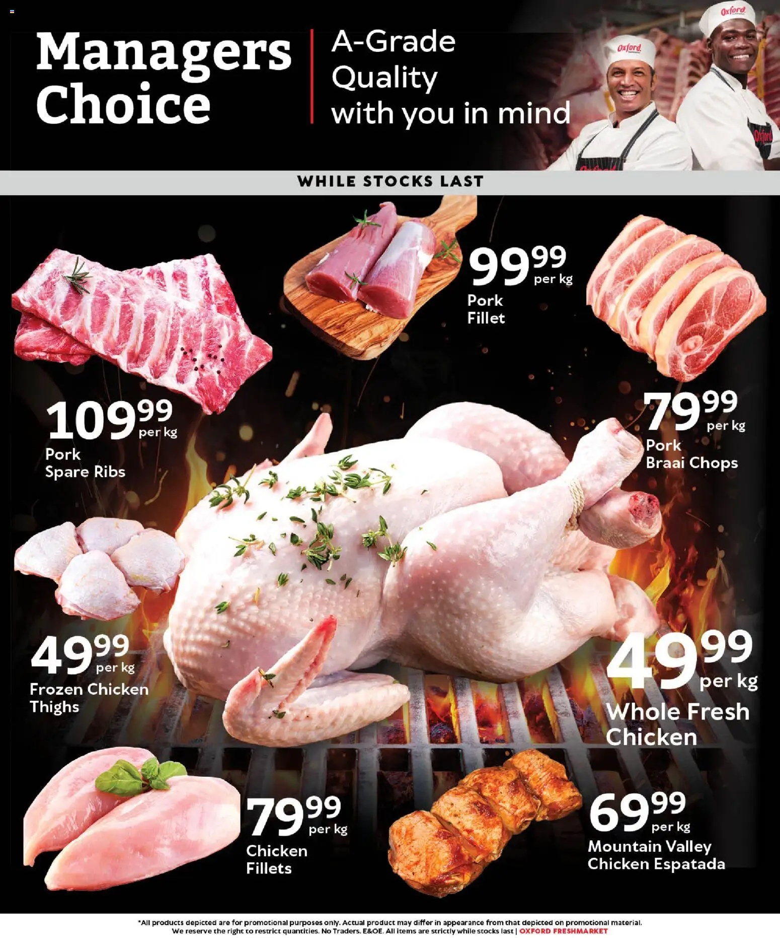 New Oxford Freshmarket catalogue – valid from 25.02.2026 | Page: 2 | Products: Ribs, Chicken, Pork