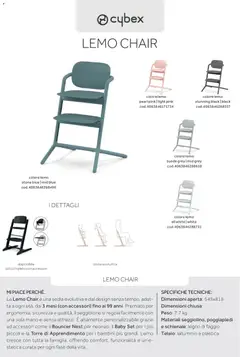 Anteprima del volantino Prenatal Seggioloni catalogo valido a partire dal 04.12.2025 | Pagina: 31 | Prodotti: Poggiapiedi, Sedia