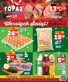 Pogląd oferty "Topaz Gazetka - Express" - ważna od 18.12.2025