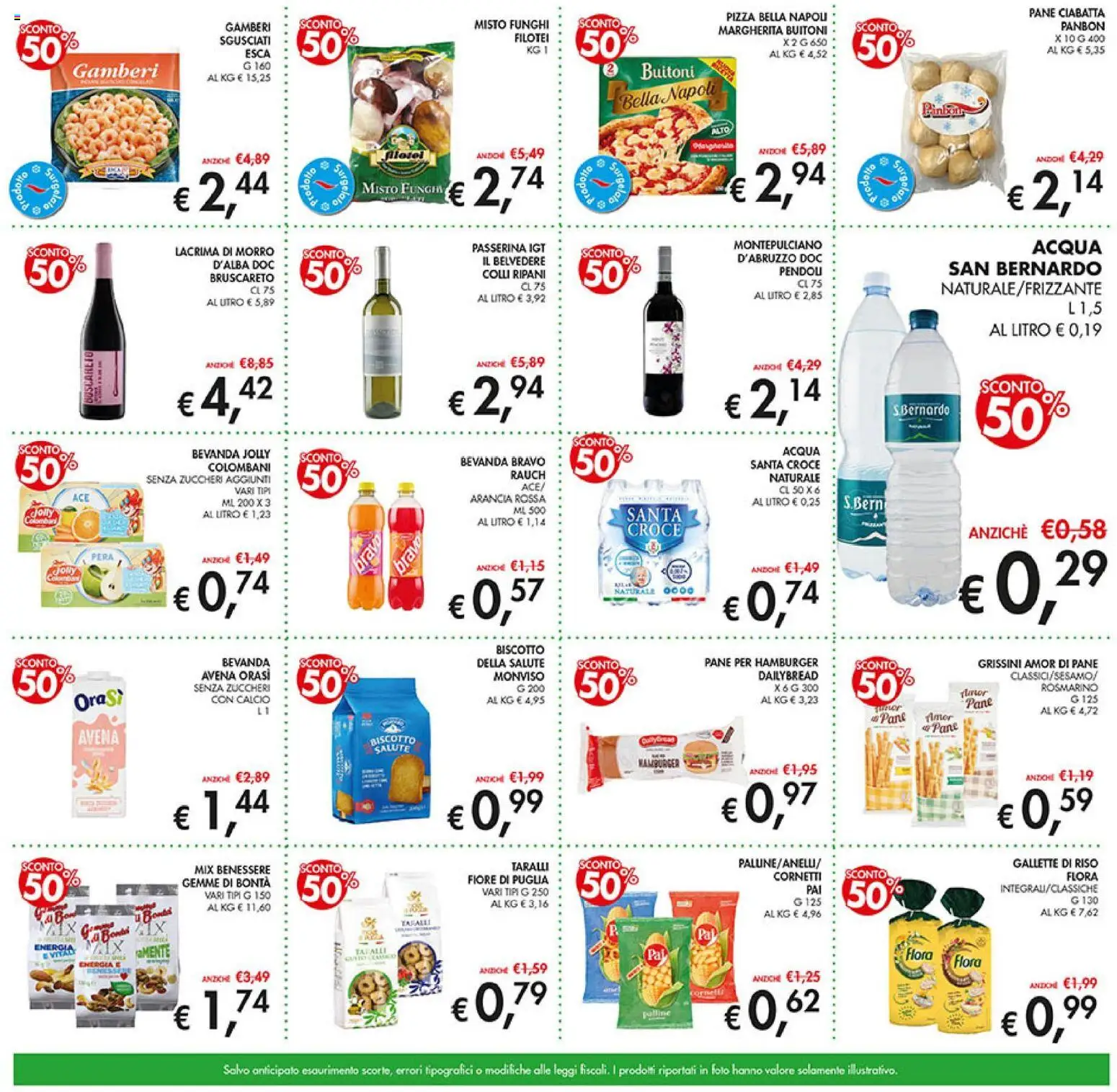 Volantino Coal del 05.11.2025 | Pagina: 3 | Prodotti: Riso, Acqua, Funghi, Grissini