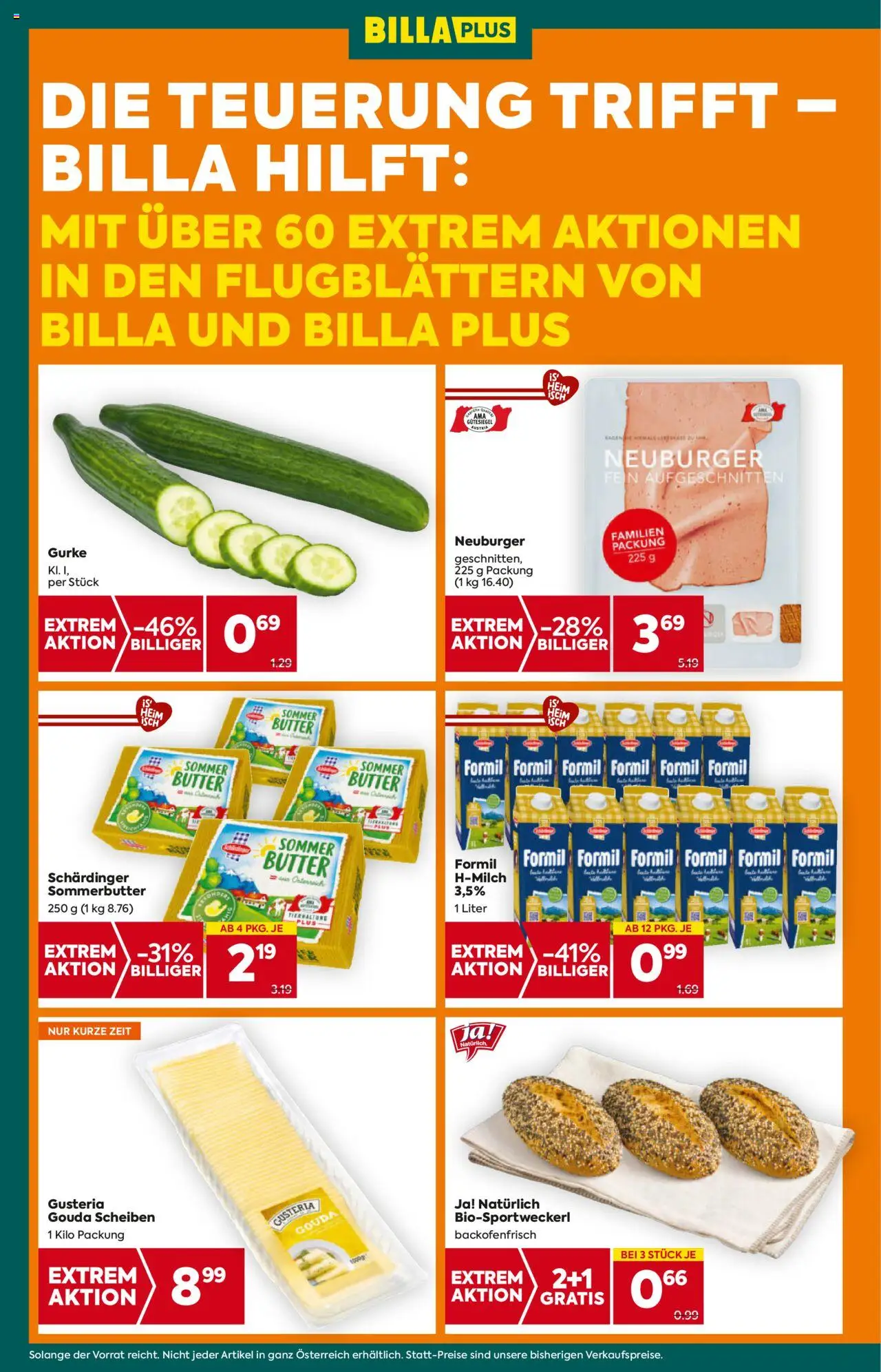 Billa Plus Flugblatt - Wien gültig ab 09.10.2025 | Seite: 4 | Produkte: Butter