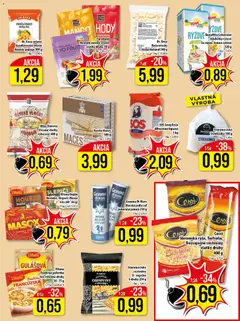 Klas leták platný od 30.03.2026 | Strana: 16 | Produkty: Cestoviny, Orechy, Soľ, Ovocie