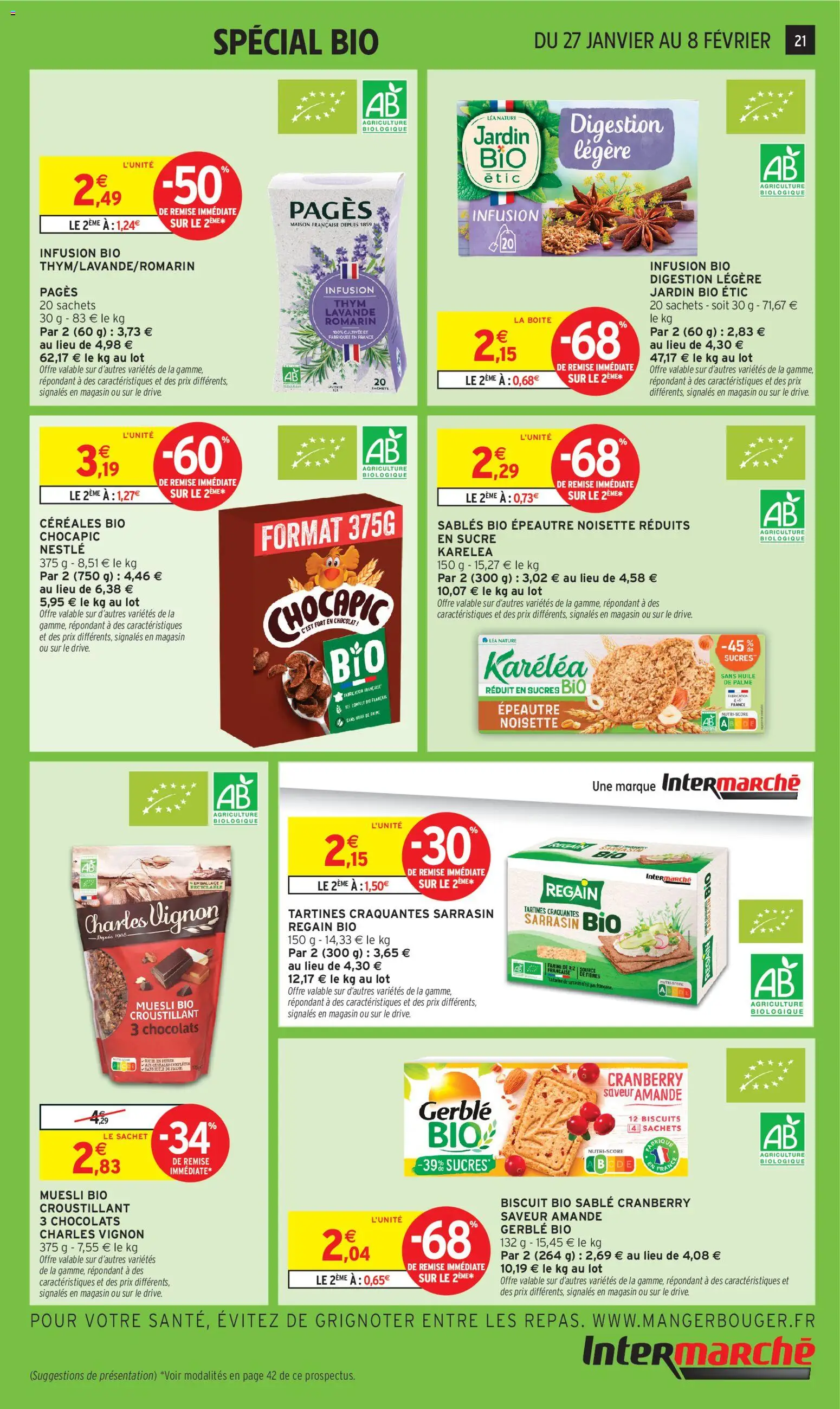 {H1} | Page: 21 | Produits: Amande, Noisette, Lavande, Chocolat