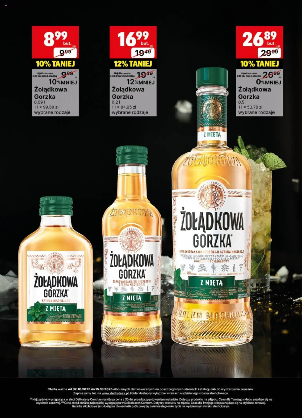 Delikatesy Centrum Gazetka - DeliBarek od 02.10.2025 | Strona: 13 | Produkty: Delikatesy, Mięta