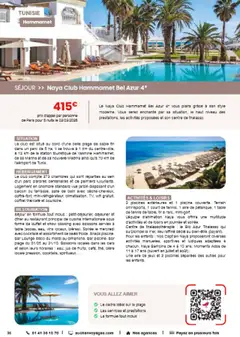 Auchan Voyages - Voorbeeld van een folder van Auchan, geldig van 19.03.2025 | Pagina: 36 | Producten: NOS, La, Servies, Bord