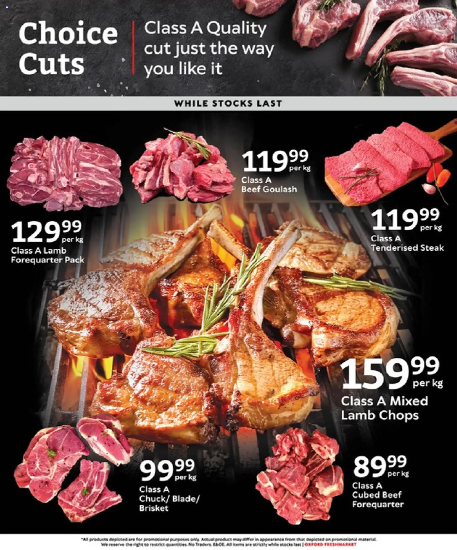 New Oxford Freshmarket catalogue – valid from 29.04.2026 | Page: 3 | Products: Steak, Beef