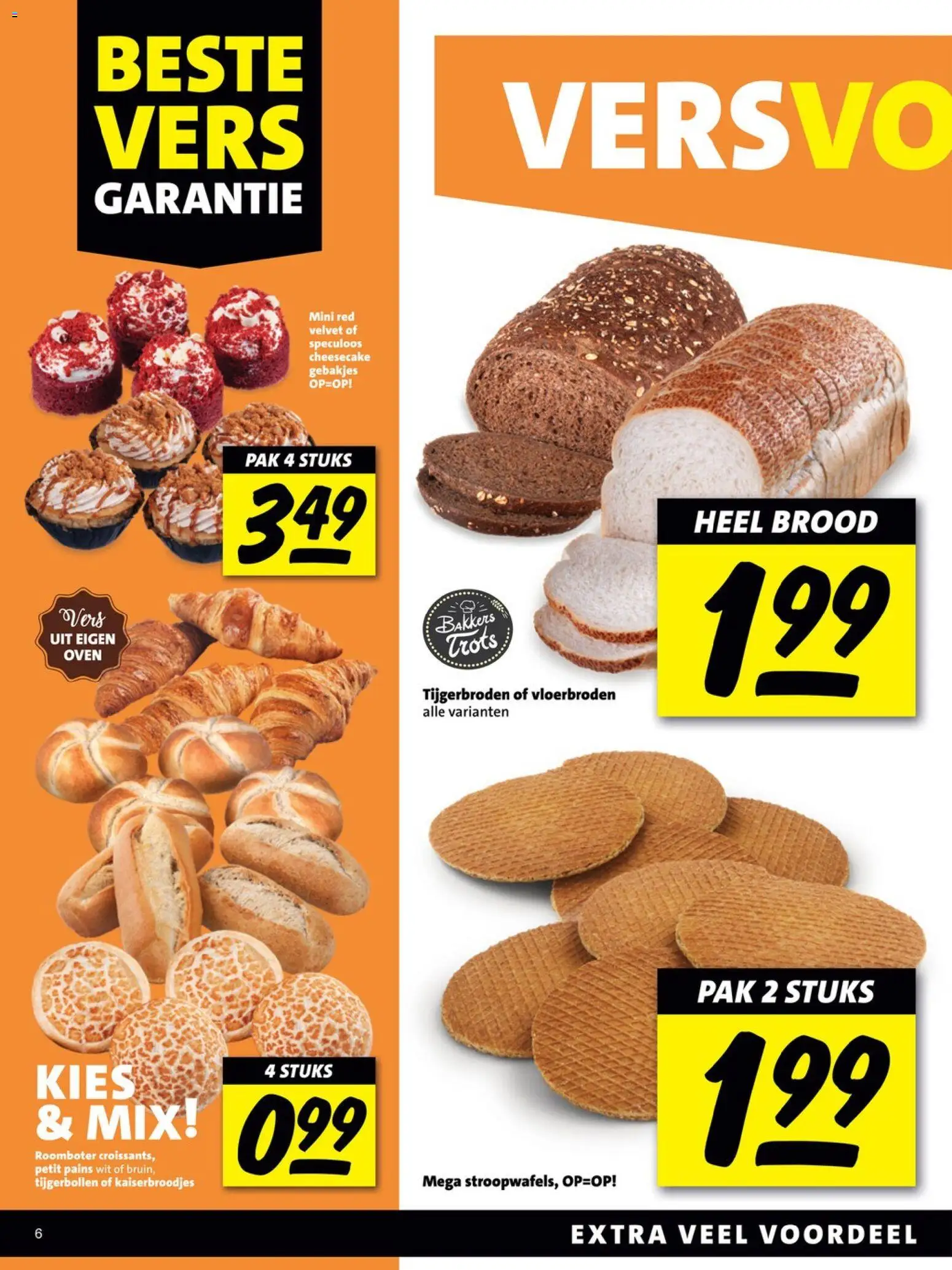 {H1} | Pagina: 6 | Producten: Brood, Roomboter, Oven