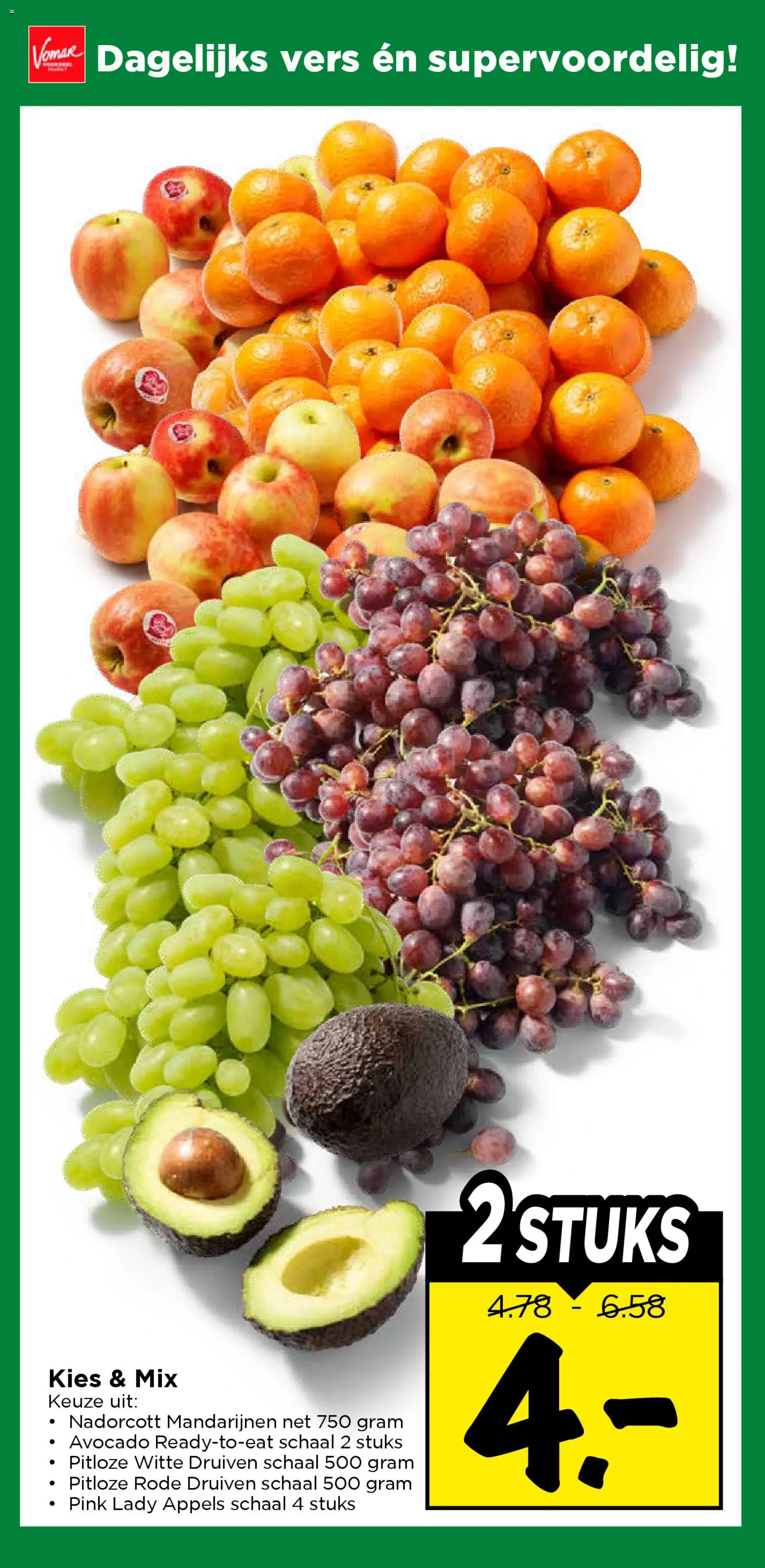 {H1} | Pagina: 11 | Producten: Avocado, Appels, Schaal, Druiven