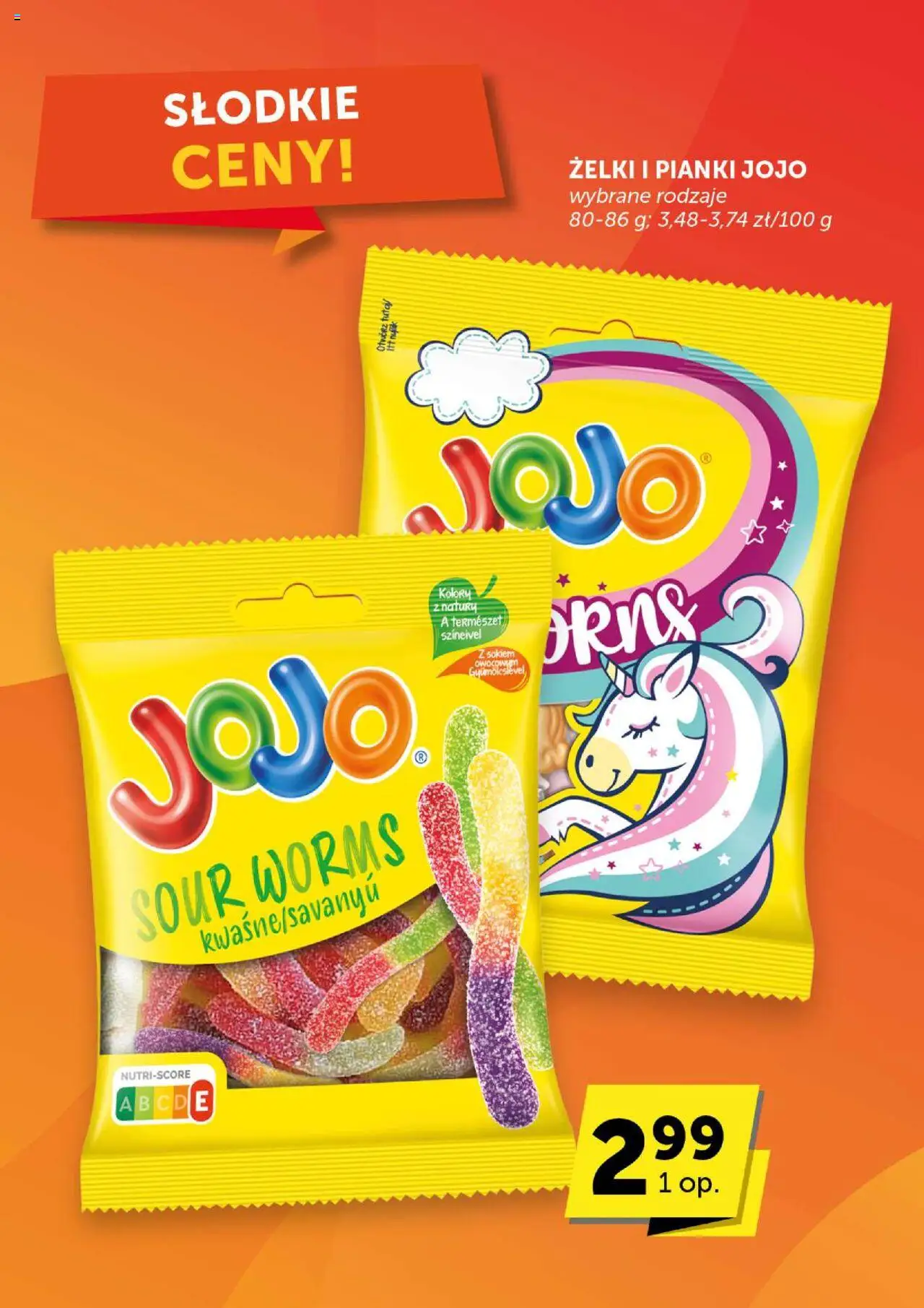 Groszek Gazetka - Minimarket od 07.08.2025 | Strona: 23 | Produkty: Żelki, Pianki