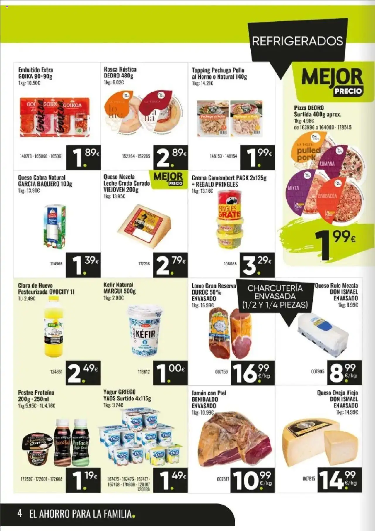 Family Cash folleto │ válido desde el 09.06.2025 | Página: 4 | Productos: Yogur, Jamón, Crema, Barbacoa