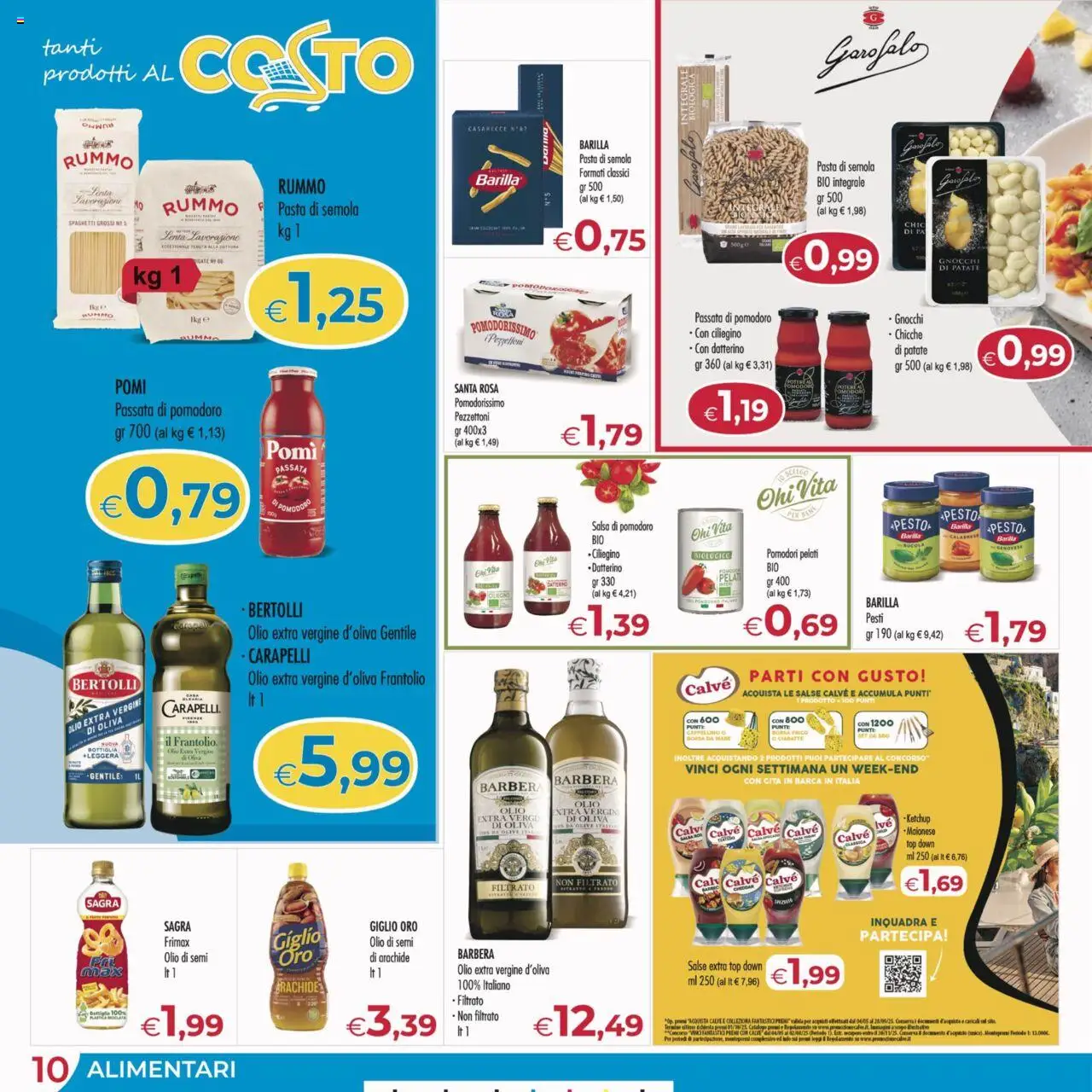 Volantino MerSi Supermercati del 16.08.2025 | Pagina: 10 | Prodotti: Patate, Olio, Olive, Top