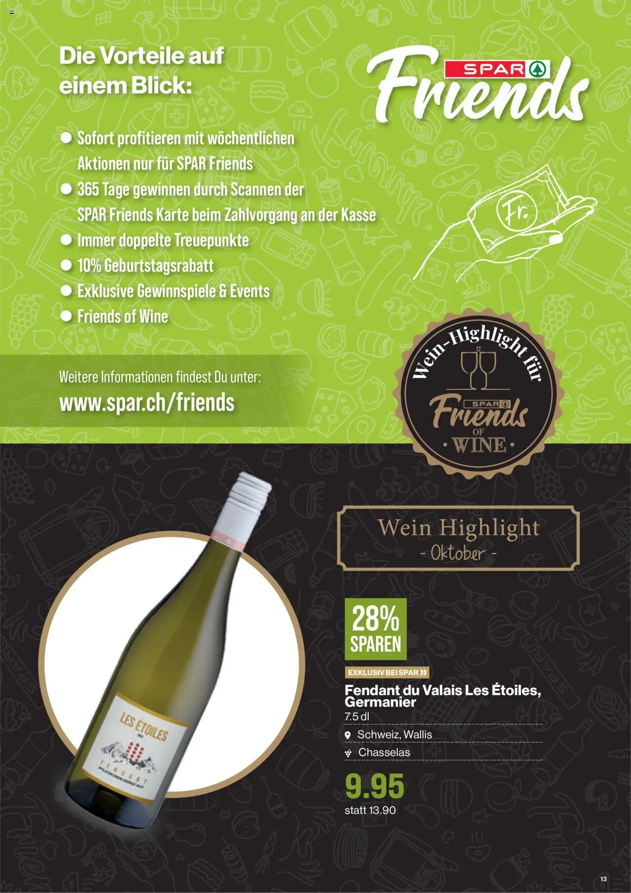 SPAR Aktionen – gültig ab 23.10.2025 | Seite: 13 | Produkte: Wein