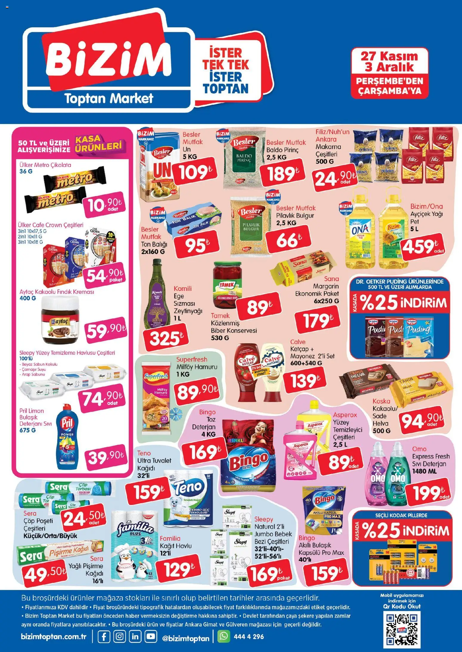 Bizim Toptan Katalog - 27.11.2025 tarihinden itibaren geçerlidir | Sayfa: 2