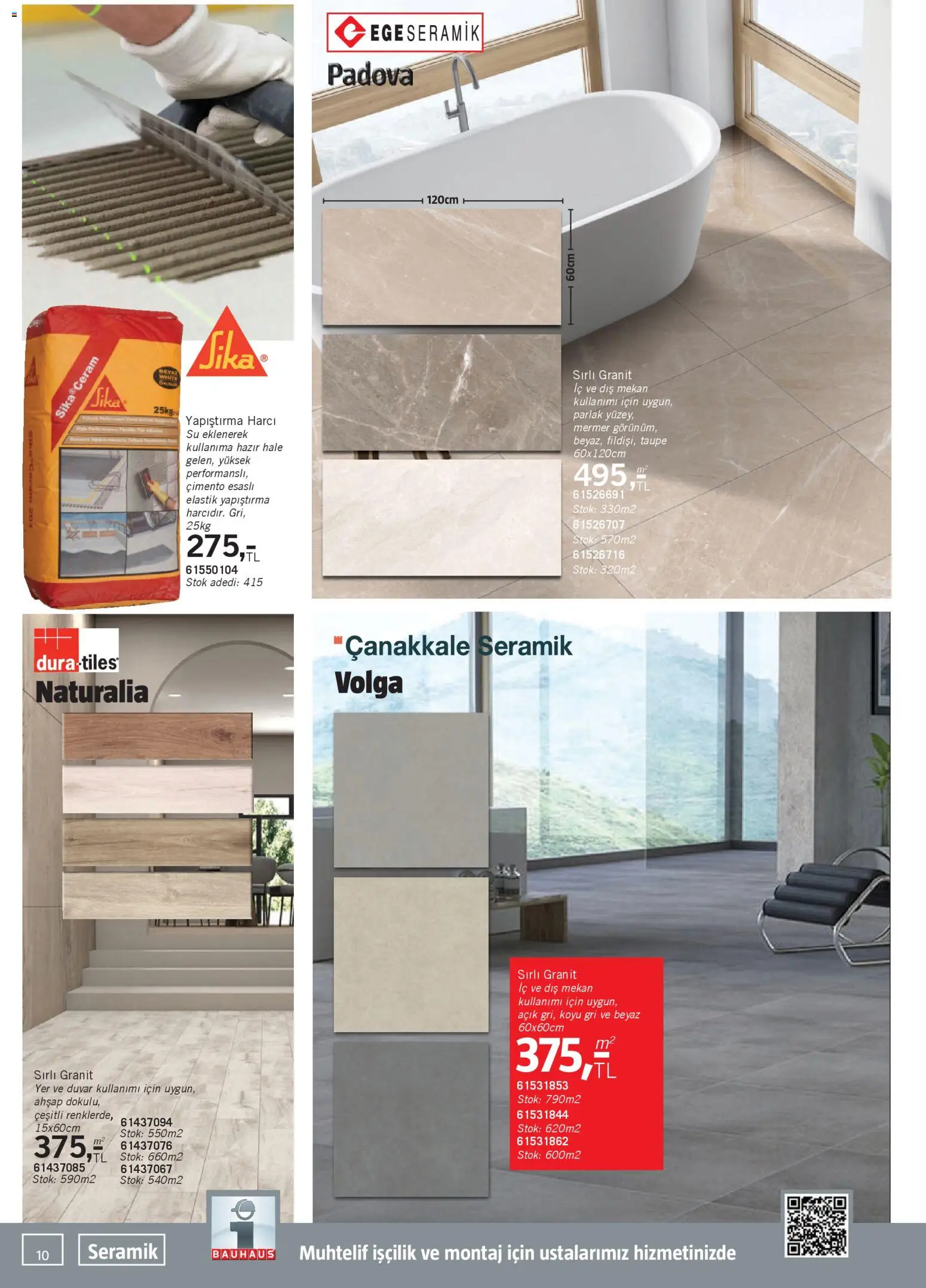 Bauhaus Katalog - 31.01.2026 tarihinden itibaren geçerlidir | Sayfa: 10 | Ürünler: Su