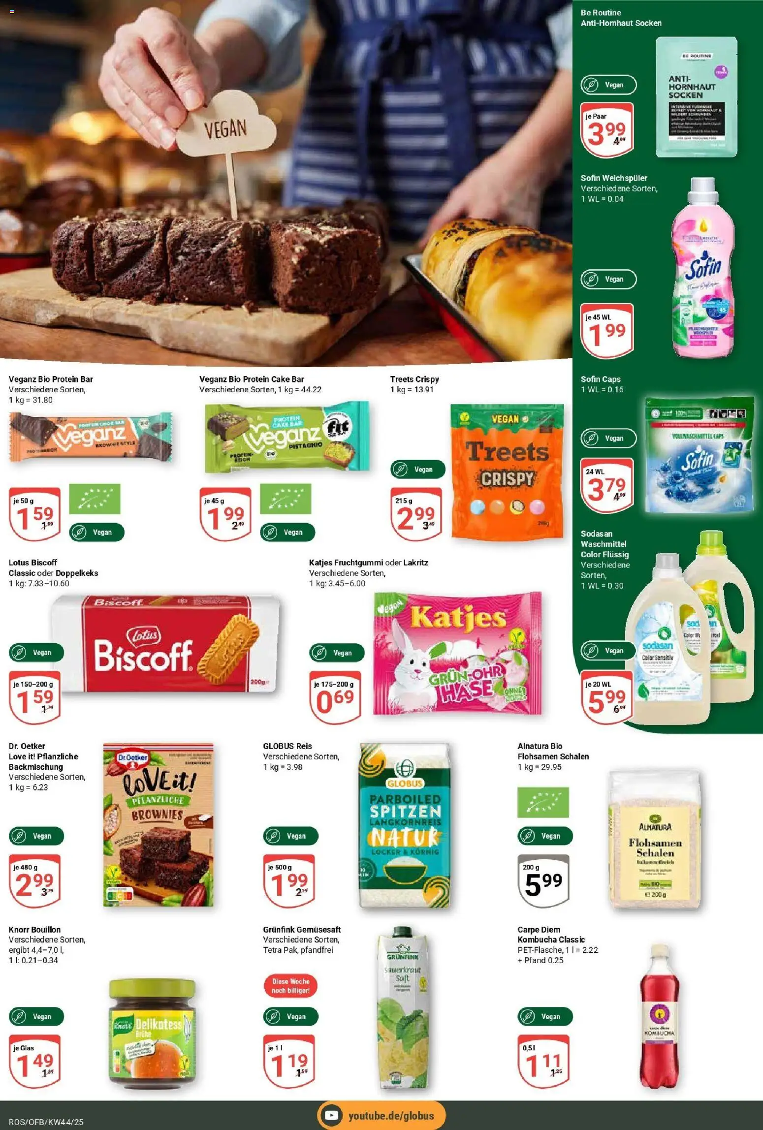 Globus prospekt Lambrechtshagen	 – gültig ab 26.10.2025 | Seite: 14 | Produkte: Katjes, Knorr, Weichspüler, Reis