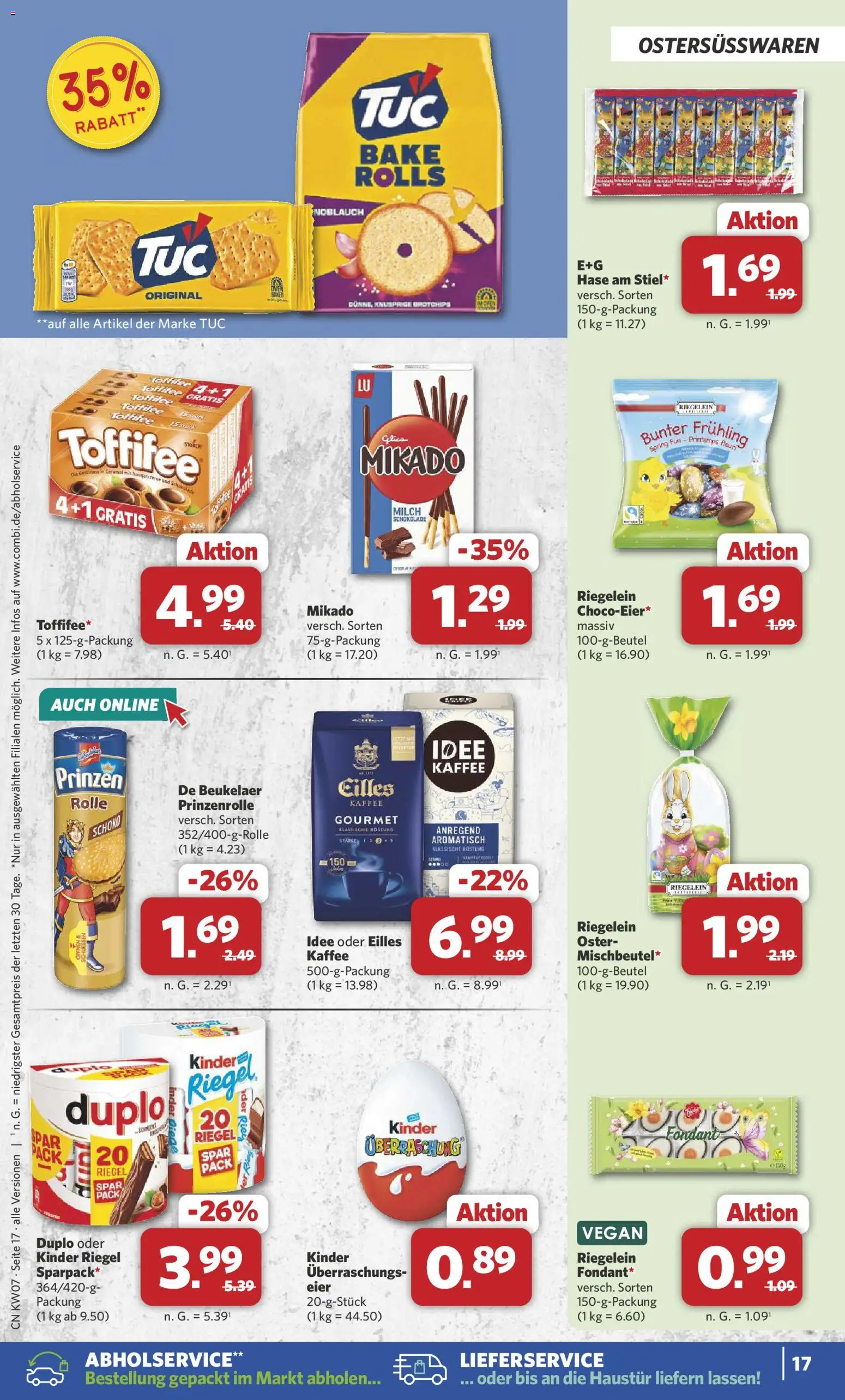 Combi Prospekt 	 – gültig ab 09.02.2026 | Seite: 17