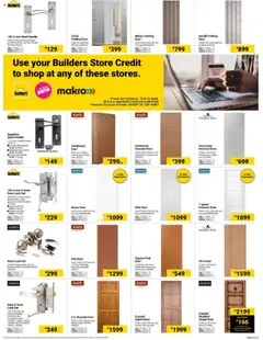Builders specials catalogue – valid from 07.10.2025 | Page: 5 | Products: Stable door, Lock
