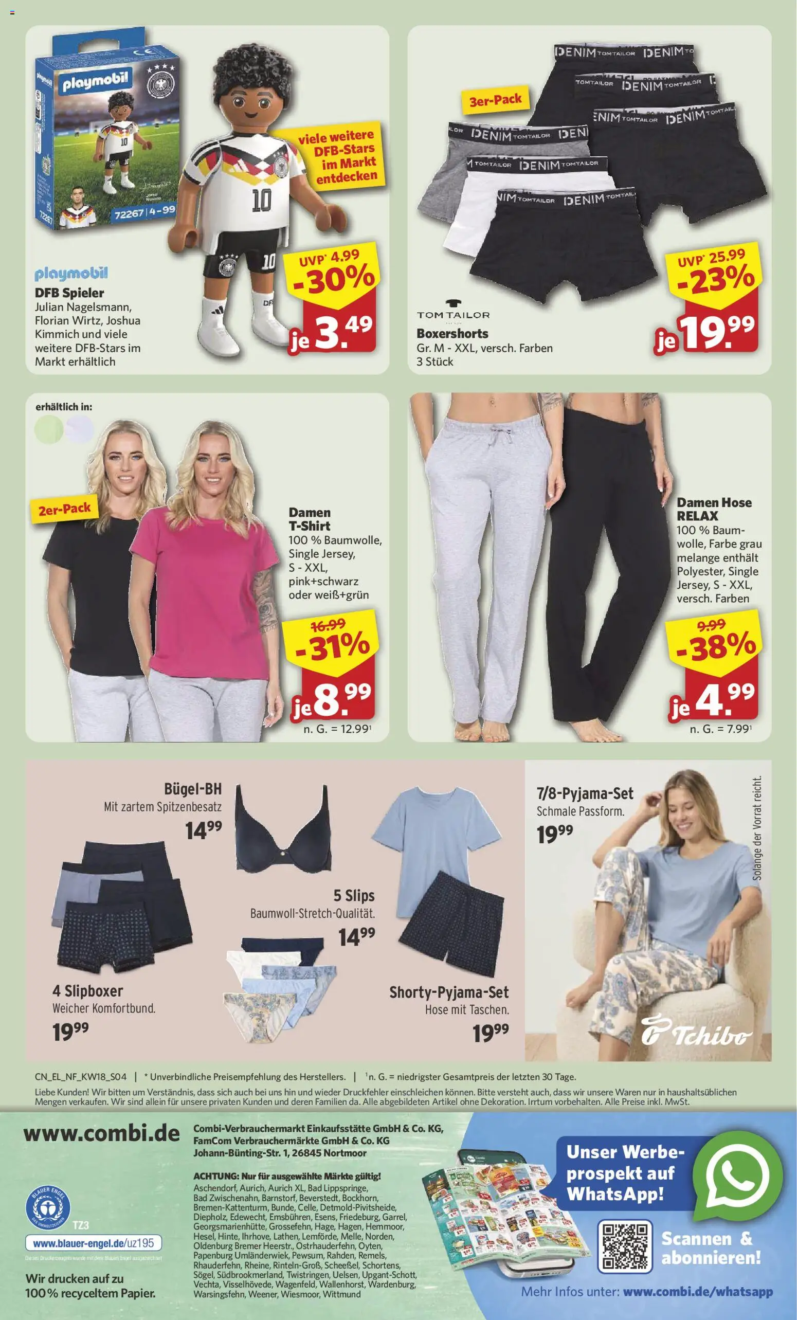 Combi Sonderangebote – gültig ab 27.04.2026 | Seite: 4 | Produkte: Bad, Hose