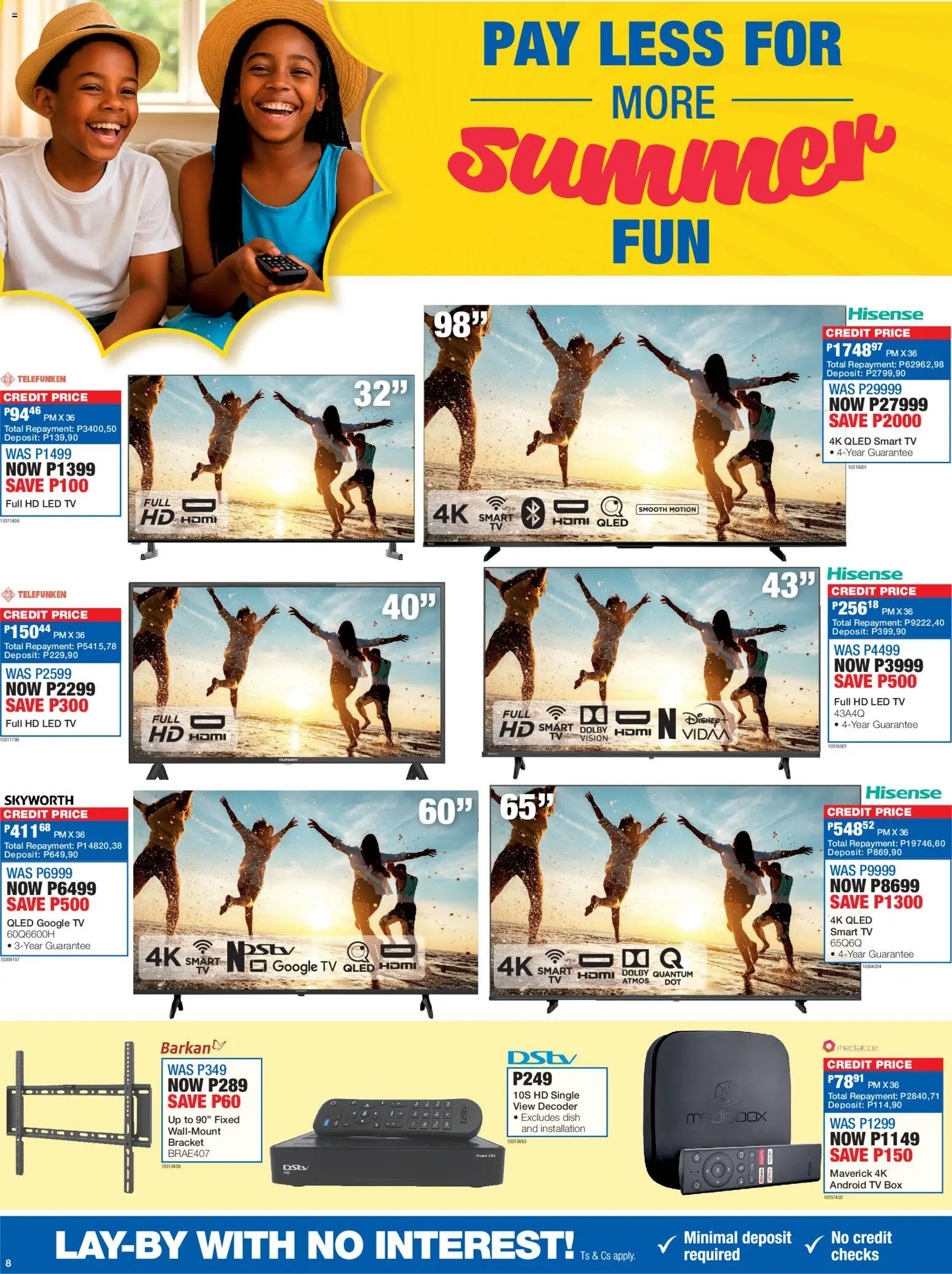 New OK Furniture catalogue – valid from 19.01.2026 | Page: 8 | Products: Decoder, TV, Box